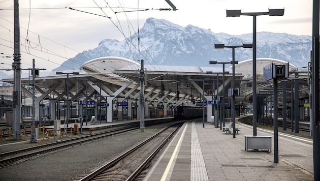 In Salzburg fallen wegen deutscher Sanierungen Züge aus.