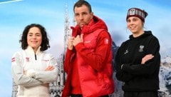 Julia Scheib, Benjamin Karl und Lisa Eder (von li. nach re.)