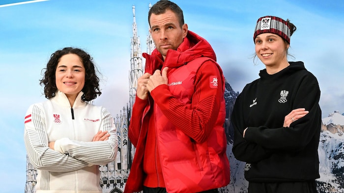 Julia Scheib, Benjamin Karl und Lisa Eder (von li. nach re.)