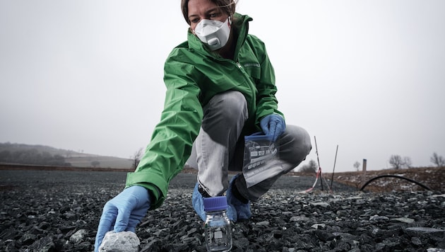 Greenpeace fordert die Entfernung von belastetem Material. Besonders, wenn es sich bei Schulen, ...