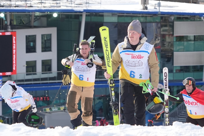Christian Steiner und Christoph Schütter (links)