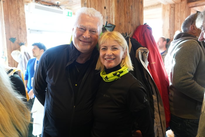 Toni Polster mit seiner Birgit