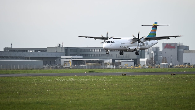 Ab 29. März hebt wieder eine Propellermaschine von Linz nach Frankfurt ab.