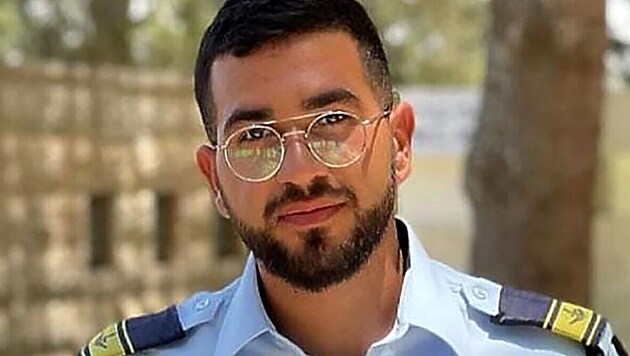 Der Polizist Ran Gvili wurde beim Terrorangriff am 7. Oktober 2023 getötet und seine Leiche von ...