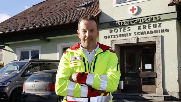Norbert Pichler, Einsatzleiter beim Roten Kreuz