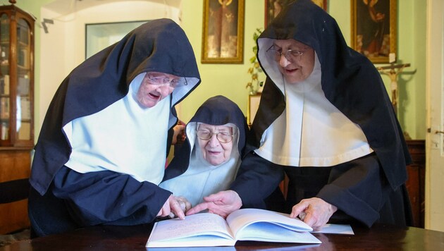 Die Geschichte der Ordensschwestern Bernadette, Rita und Regina ging von Salzburg aus rund um ...