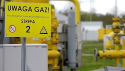 Eine Gasverteilstation in Polen