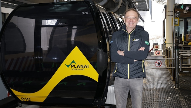 Abfahrt! Georg Bliem geht in seine letzte Runde als Chef der Planai-Bahnen. Anfang Februar wird ...