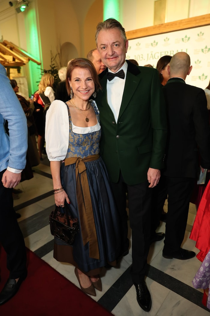 Schauspielerin Kristina Sprenger und Gerald Gerstbauer