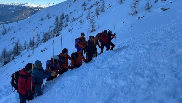 Die Lungauer Bergretter im Einsatz