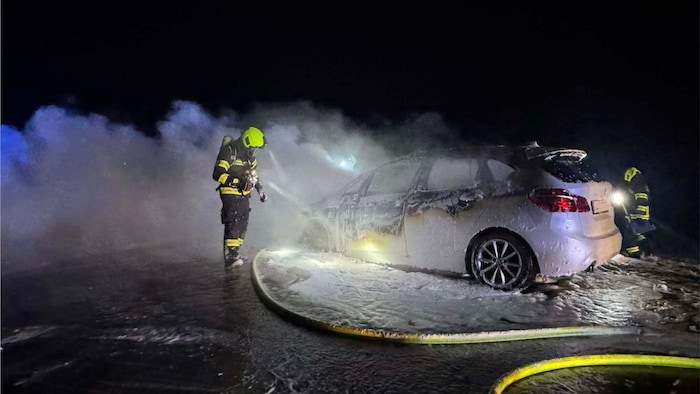 Der Brand war rasch unter Kontrolle.