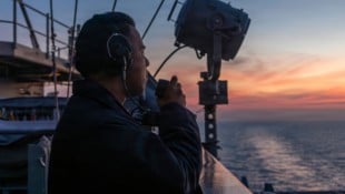 Dieses Foto der US-Marine zeigt Seemann Rafael Brito, der am 22. Jänner an Bord des ...