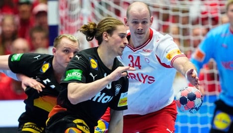 Deutschland hatte gegen Dänemark das Nachsehen.