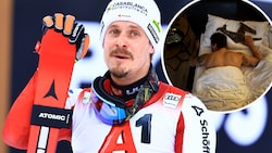 Manuel Feller sorgte mit einem Bett-Foto inklusiver kaputter Gams für Aufsehen. 