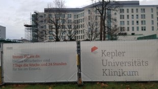 Im Linzer Uniklinikum gibt´s offenbar noch immer viele Baustellen
