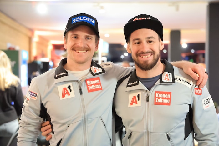 Fabio Gstrein (li.) Daniel Hemetsberger (re.)