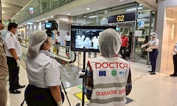 Kontrollen am Suvarnabhumi International Airport in Thailand