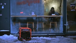 In den Innenräumen werden teilweise Minusgrade gemessen.