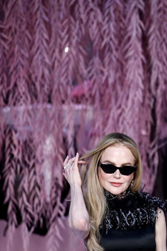 Posen wie ein echter Profi – das stand für Kidman in Paris am Programm.