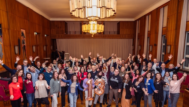 28 Mentoringpaare nehmen heuer an dem Programm teil. Die Fachkräfte kommen aus neun Nationen.