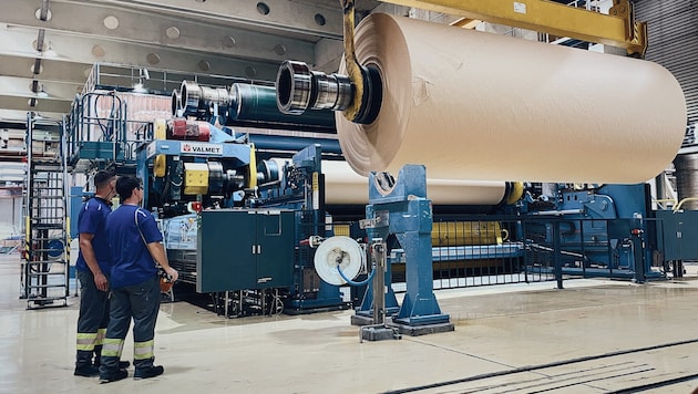 Im Vorjahr waren in der Steiermark 5169 Menschen in der Papier- und Zellstoffindustrie tätig.