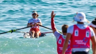 Magdalena Lobnig ist aktuell die beste Küstenruderin. 