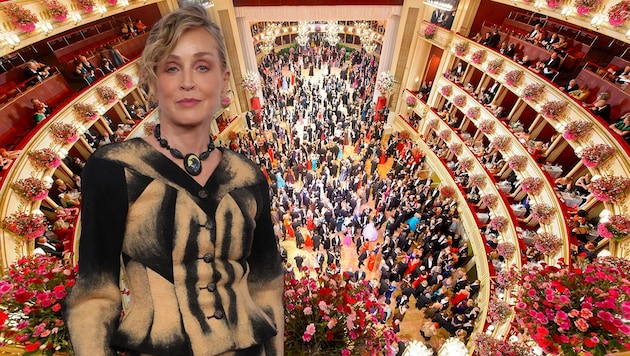 Hollywood-Glamour für den Opernball: Schauspielerin Sharon Stone wird antanzen.