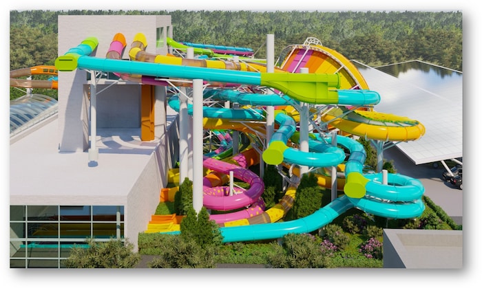 In Phase 1 der geplanten Ausbaustufe soll die Thermen & Badewelt um eine 1.670 Quadratmeter ...