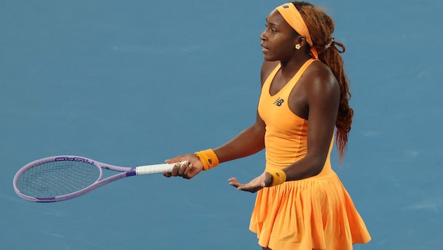 Coco Gauff musste einen sportlichen Tiefschlag einstecken.