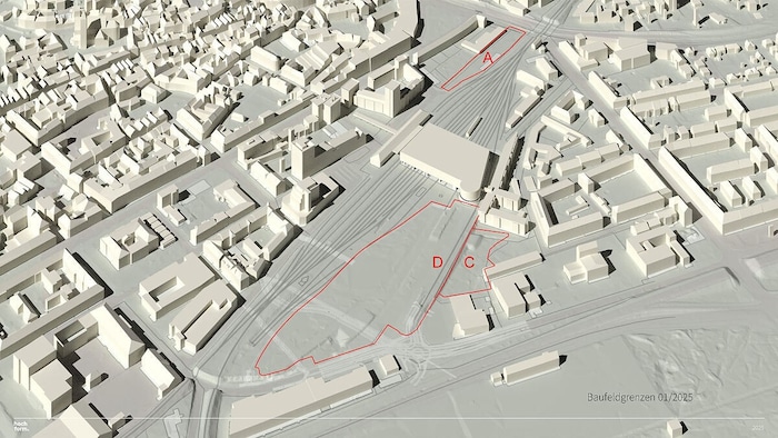 Das Areal, das entwickelt werden soll.