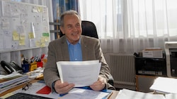Bürgermeister Wolfgang Wagner (ÖVP) hat in seinem Ort einiges vor.