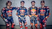 Das KTM-Quartett: Bastianini, Acosta, Binder und Vinales (v.l.n.r.)