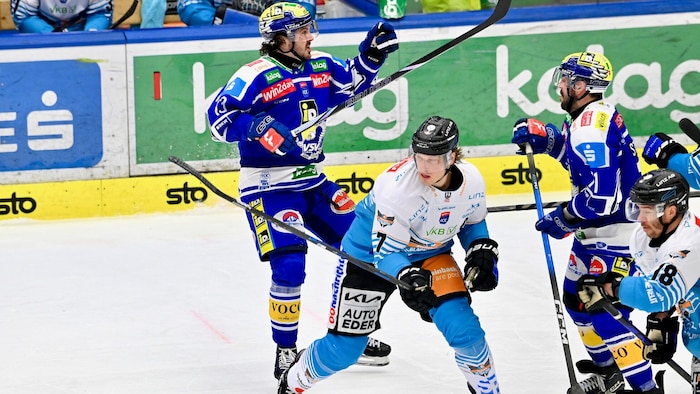 Adam Helewka (li.) hat gegen Wien viel vor. Privat ist er überglücklich, wird bald Vater.