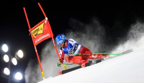 Marco Schwarz hat sich eine gute Ausgangslage erarbeitet. 