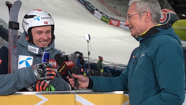 Henrik Kristoffersen kann sich auch in Schladming einen Seitenhieb nicht verkneifen.