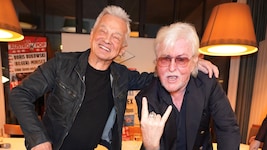 Boris Bukowski (li.) mit Reinhold Bilgeri