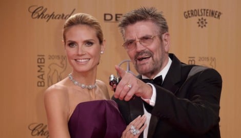 Heidi und Günther Klum 2015 bei den Bambis.