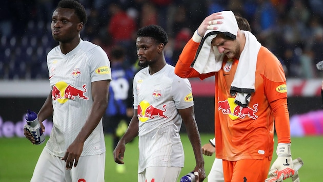 Samson Baidoo (li.) und Nico Mantl (re.).