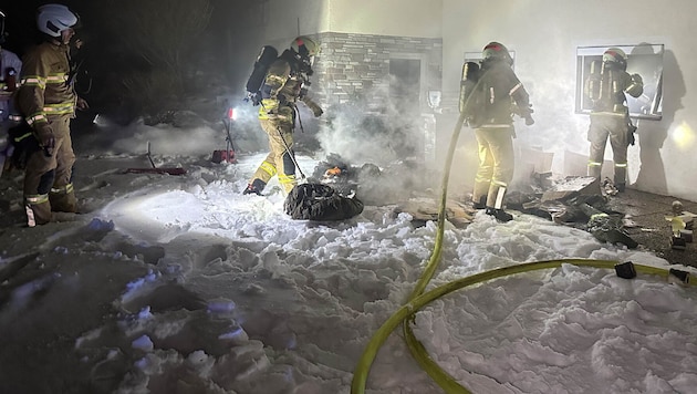 Die Feuerwehr brachte die Situation rasch unter Kontrolle.