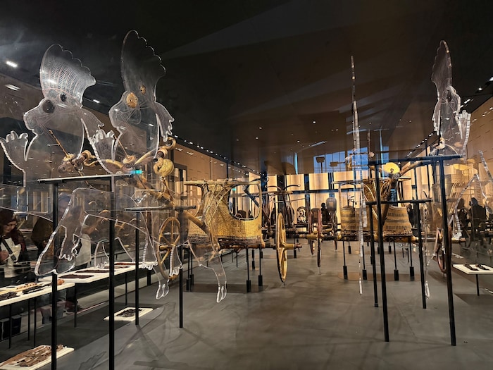 Zum Schatz von Tutanchamun zählen sechs Streitwagen.