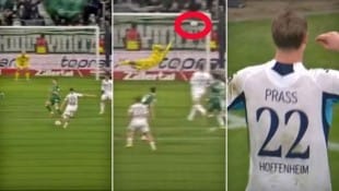 Alexander Prass ließ es gegen Werder Bremen krachen – und den Sky-Kommentator fast ausflippen.