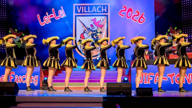 Der Fasching ist in Villach in vollem Gange, die Narren laden zu (fast) ausverkauften Sitzungen ...