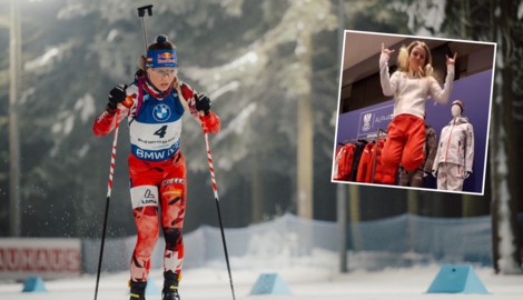 Fiebert ihrem Olympia-Debüt entgegen – Biathletin Anna Gandler.
