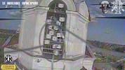 Eine ukrainische Drohne filmte auf einem Kirchturm in der russischen Region Kursk zahlreiche ...