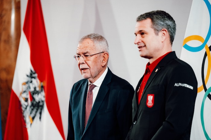 Alexander Van der Bellen (li.) und Horst Nussbaumer