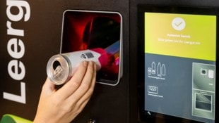 Jede zurückgebrachte Dose bringt 25 Cent.