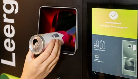 Jede zurückgebrachte Dose bringt 25 Cent.