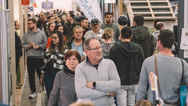Heute, Donnerstag, startet die Baumesse in Oberwart. Bis Sonntag präsentieren rund 260 ...