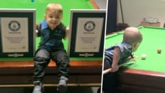 Jude Owens hält im Alter von nur 2 Jahren schon jetzt zwei Guinness-Weltrekorde mit Trickstößen ...