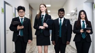 Schon jetzt sind die Klassen des Kollegs sehr international: Die Studierenden kommen vor allem ...